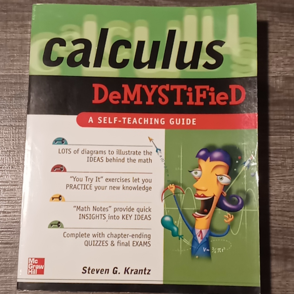 Calculus demystified paper back textbook
